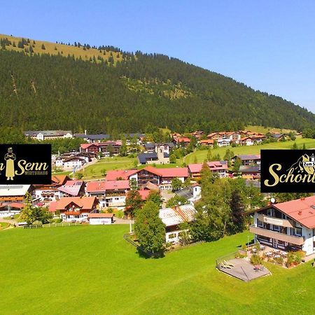 أوبيردوش Hotel Schonblick المظهر الخارجي الصورة